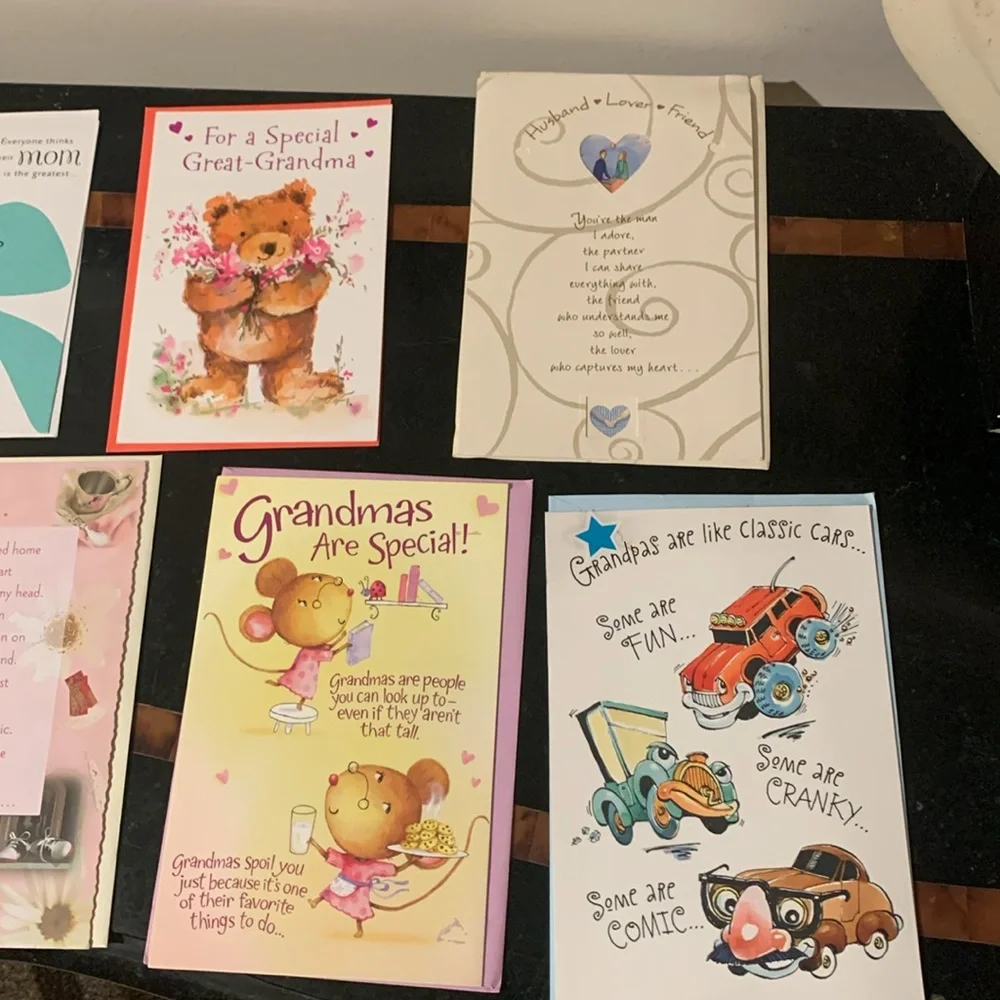 Assortment of 60 Cards for all occasions